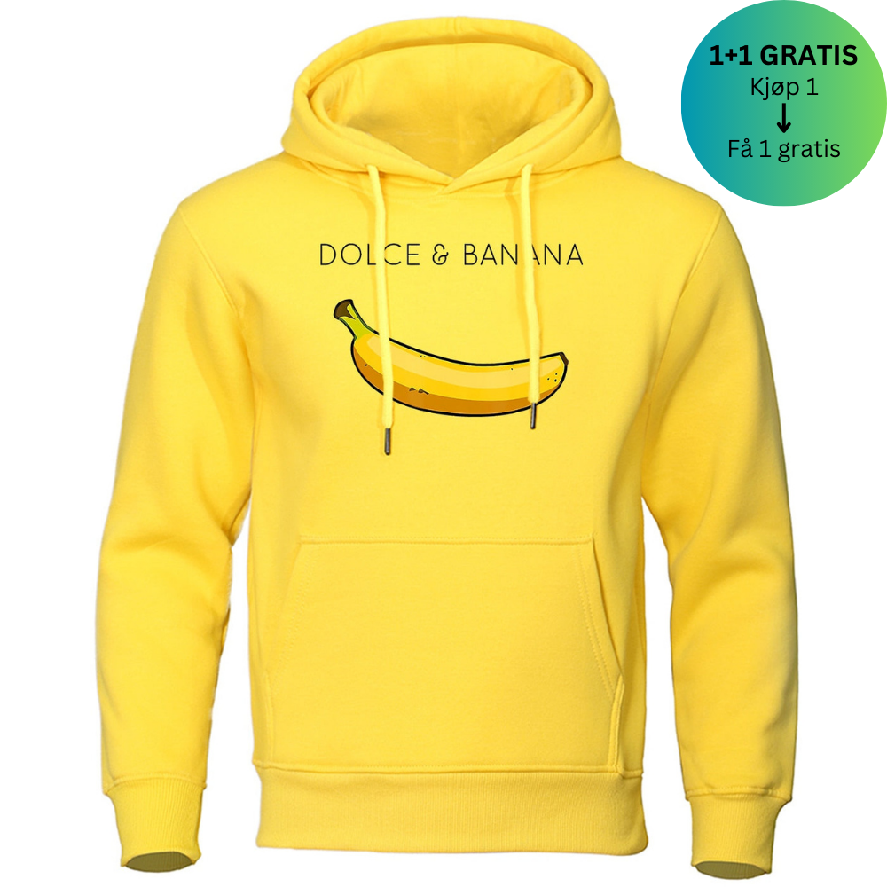 Dolce & Banana-hettegenser (1 + 1 GRATIS)