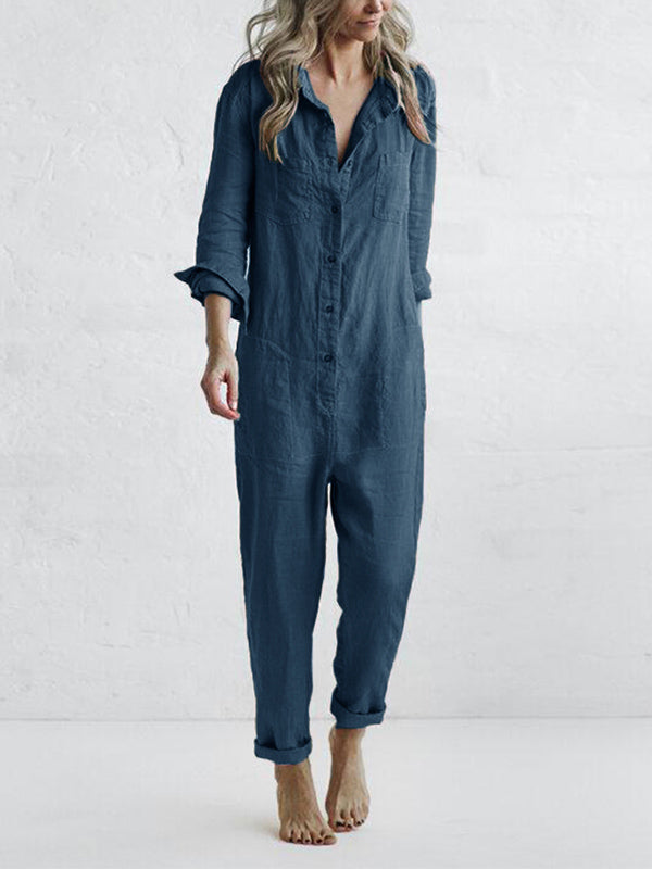 Sydney - Jumpsuit med lange ermer