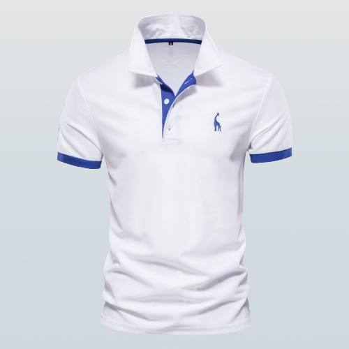 Felix™ bomullspolo for en sporty og uformell look