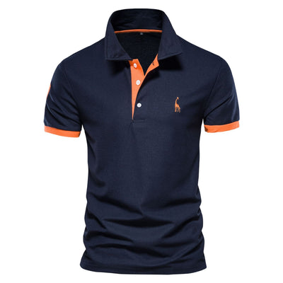 Felix™ bomullspolo for en sporty og uformell look